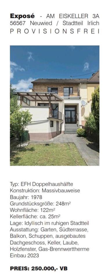 Thumbnail-Einfamilienhaus mit Sonnenterrassen - Neuwied Irlich