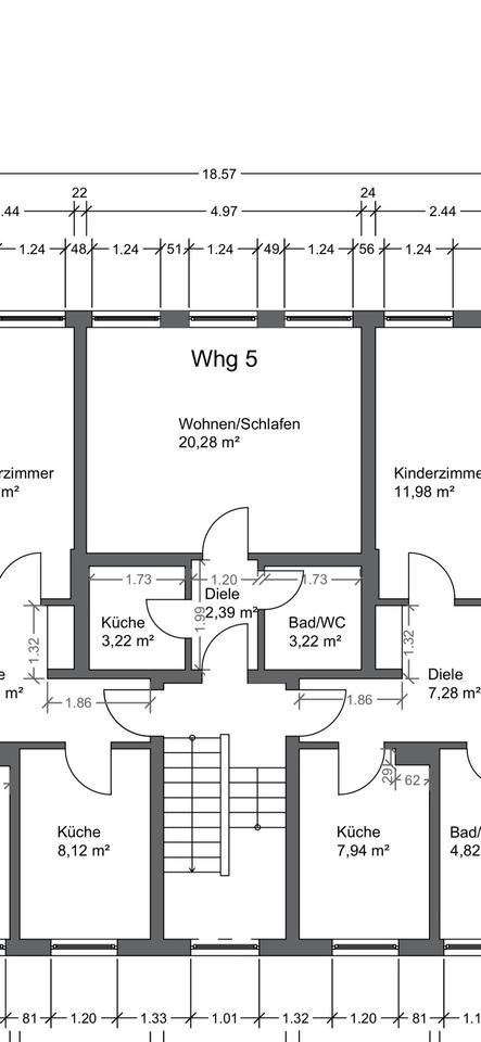 Thumbnail-Wohnung zu Miete für ältere Menschen mit Möbel (direkt am Rhein)