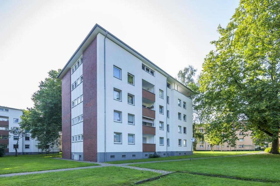 Thumbnail-Gemütliche 3-Zimmer-Etagenwohnung in Herne – 66m² mit Badewanne und Kinderspielplatz