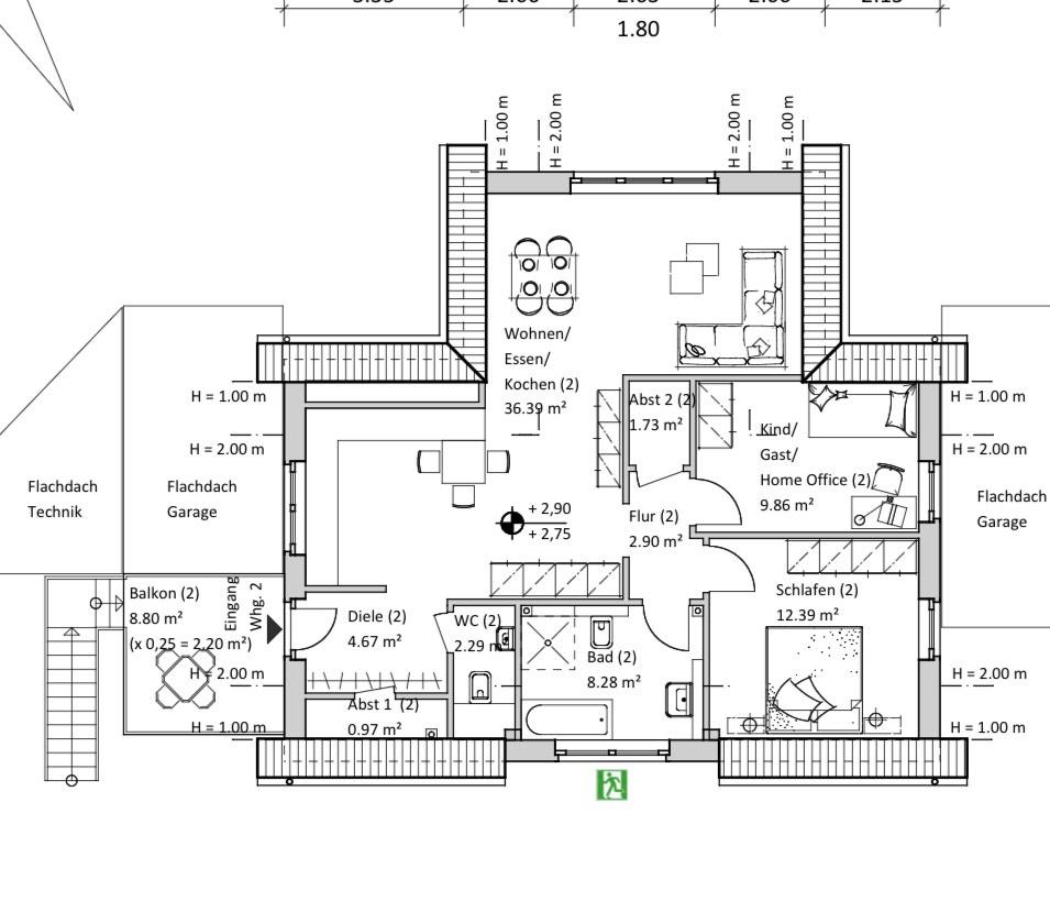Thumbnail-Obergeschoss Wohnung zu vermieten