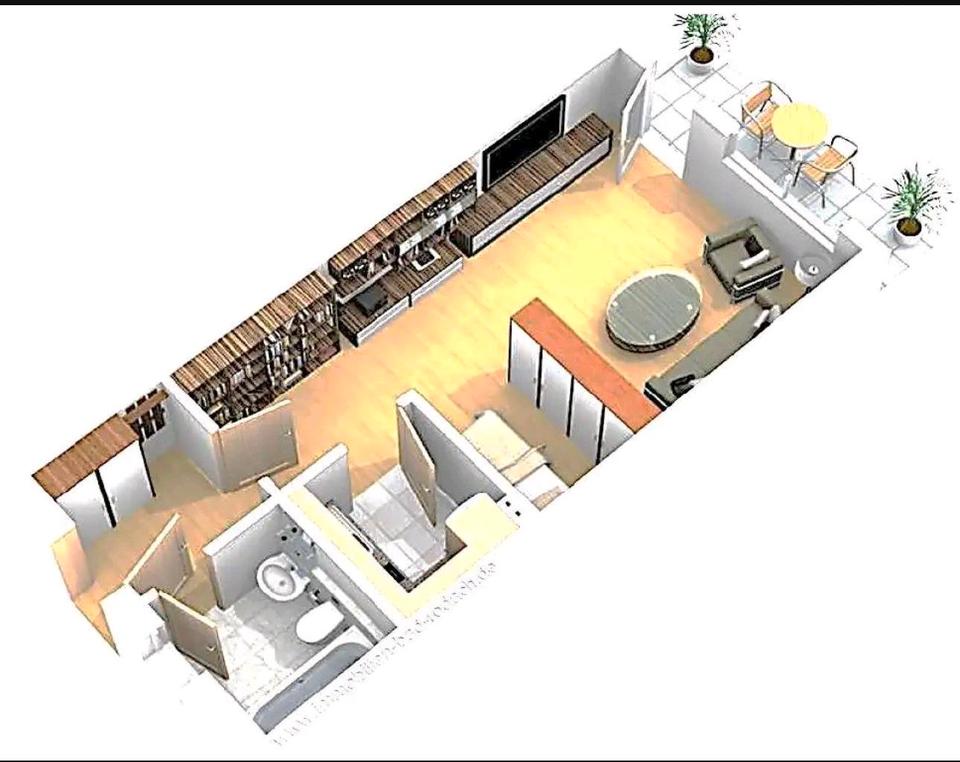 Thumbnail-Bad staffelstein 1-Zimmer-Wohnung mit Terrasse nahe Therme & Hbf