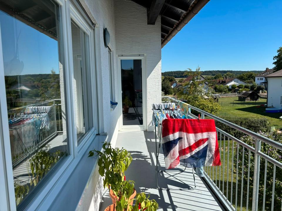 Thumbnail-4 Zimmer 1OG Wohnung mit Südbalkon in Aresing zu vermieten