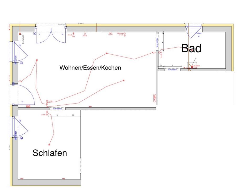 Thumbnail-Moderne 2-Zimmer-Wohnung in Beiningen