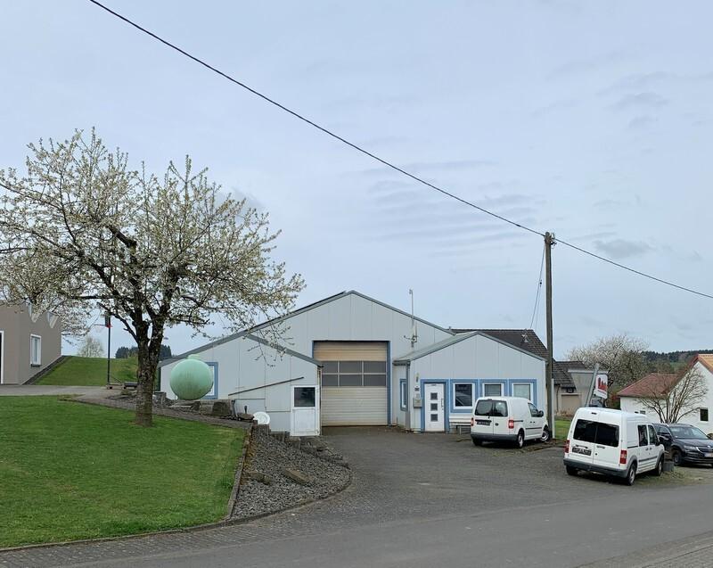 Thumbnail-Gewerbehalle in Phillipsweiler zu vermieten.