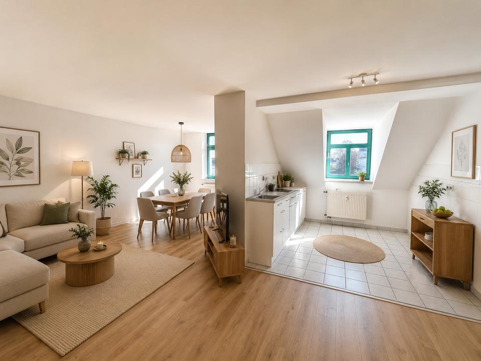 Thumbnail-***Helle 3-Zimmer-Dachgeschosswohnung in Altendorf mit neuem Bodenbelag***