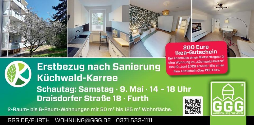 Thumbnail-Familien aufgepasst - neu sanierte Balkonwohnung und die Kita in der Umgebung