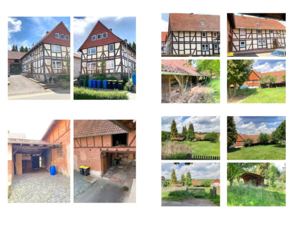 Thumbnail-MehrfamilienhausResthof +Baugrundstück +Nebengeb. in Gleichen