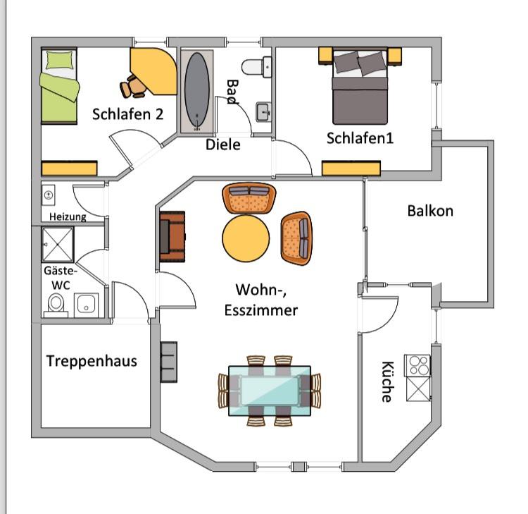 Thumbnail-Schöne Wohnung in Emmelshausen zu vermieten