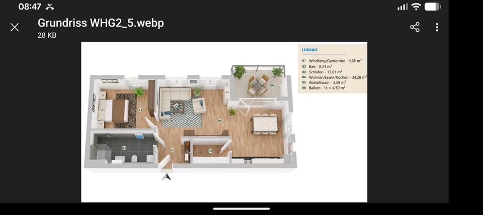 Thumbnail-wunderschöne Wohnung, Erstbezug am Marktplatz Hengersberg