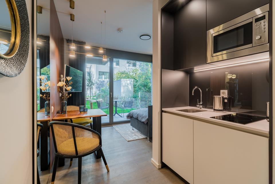 Thumbnail-Möbliertes Singel-Apartment mit Gartent im Dreieck zwischen Friedrichshain, Kreuzberg und Neukölln