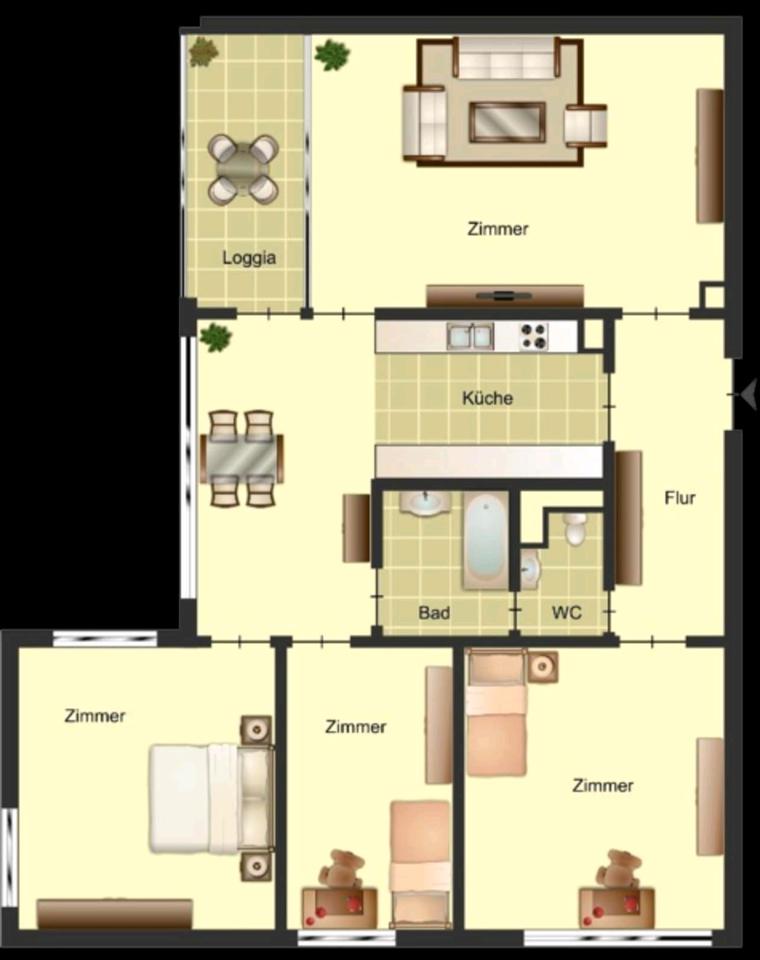 Thumbnail-Wohnung Ritterhude 1 Zimmer