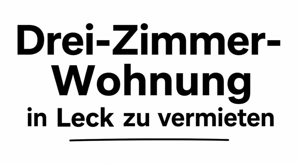 Thumbnail-3 Zimmer Wohnung in Leck
