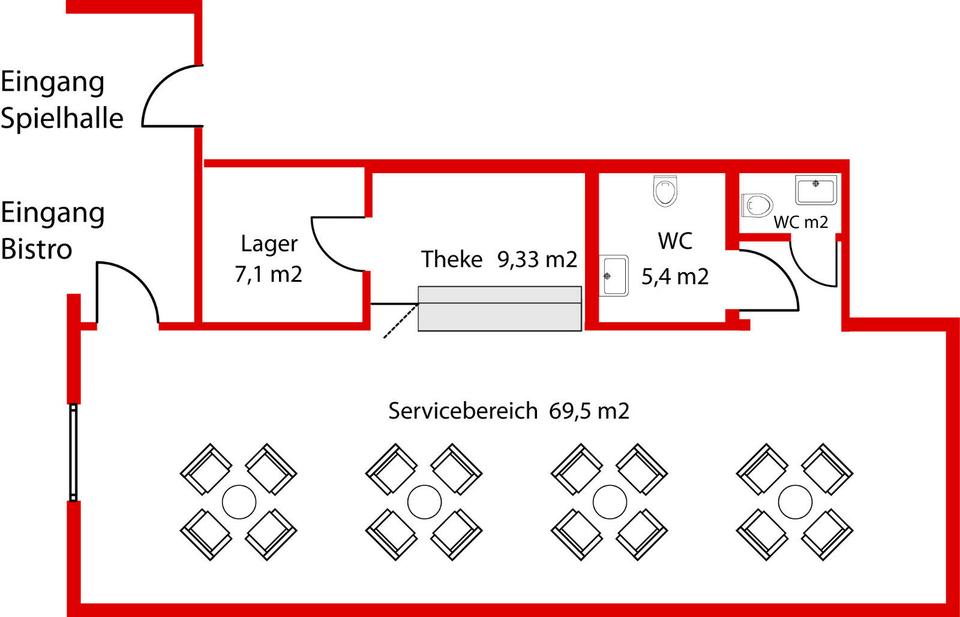 Thumbnail-Gewerbefläche in Homburg zu vermieten.