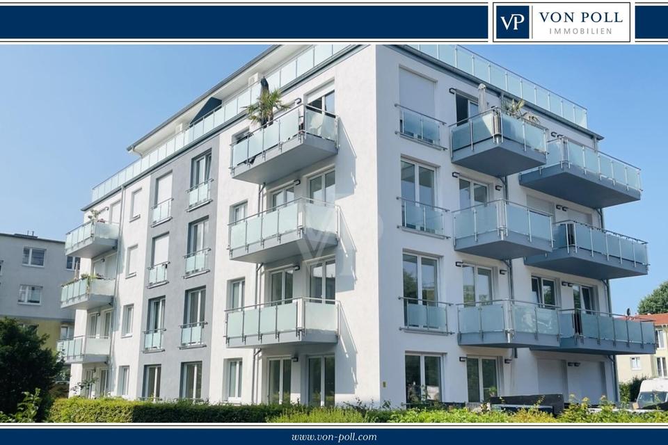 Thumbnail-Unmöblierte, barrierefreie 2-Zimmerwohnung mit 2 Balkonen & Aufzug in Pankow – 3 Zimmer möglich