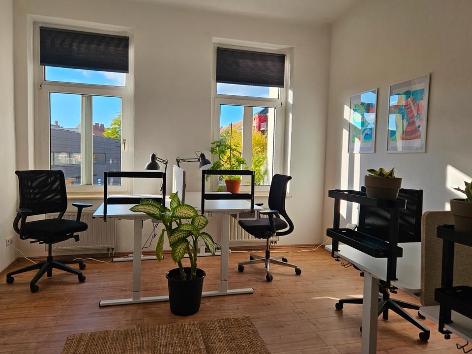 Thumbnail-Monatsticket: flexibler Arbeitsplatz im CONTORHAUS Leipzig