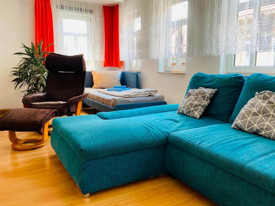 Thumbnail-Ferienwohnung Quartier48 - Stadtmitte Suhl für bis zu 4 Personen