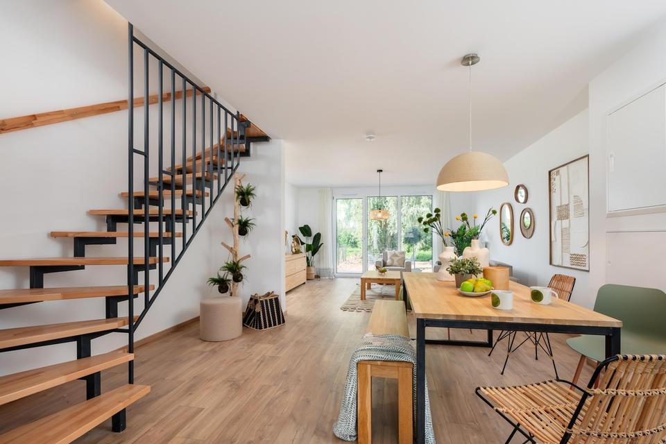 Thumbnail-Exklusives Neubau-Reihenmittelhaus (KfW 40 QNG) mit PV-Anlage, Garten und moderner Einbauküche