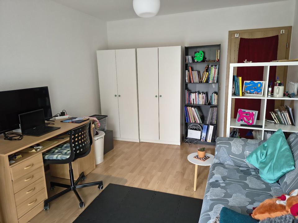 Thumbnail-Helle möblierte 1-Zimmer-Wohnung in zentraler Lage zu vermieten