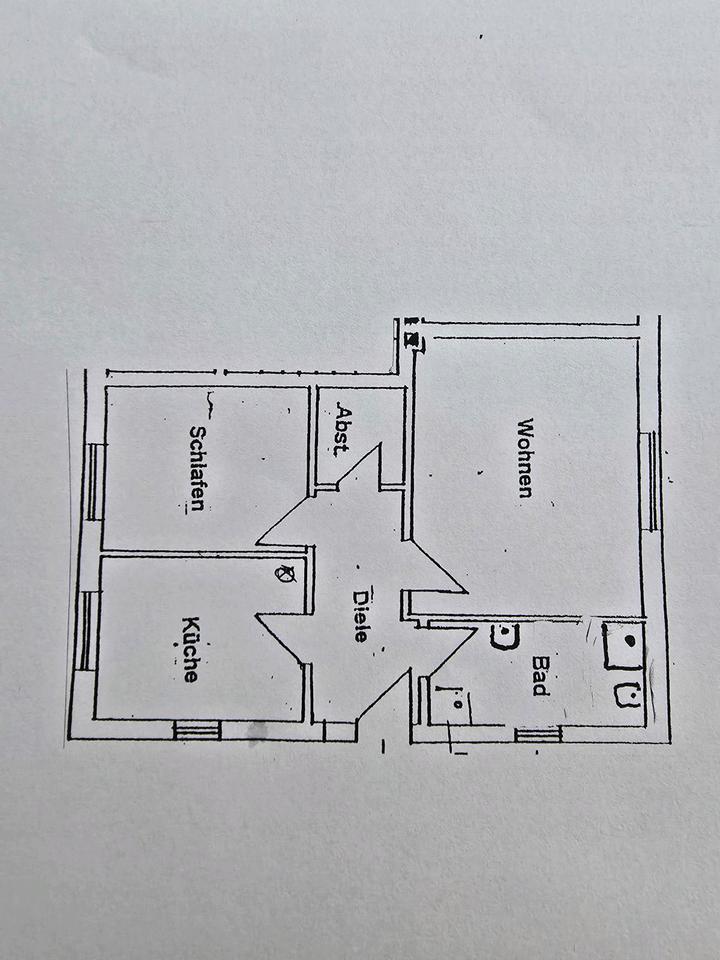 Thumbnail-2 Zimmer Wohnung zum vermieten in Sarsted ab 1.6.2026