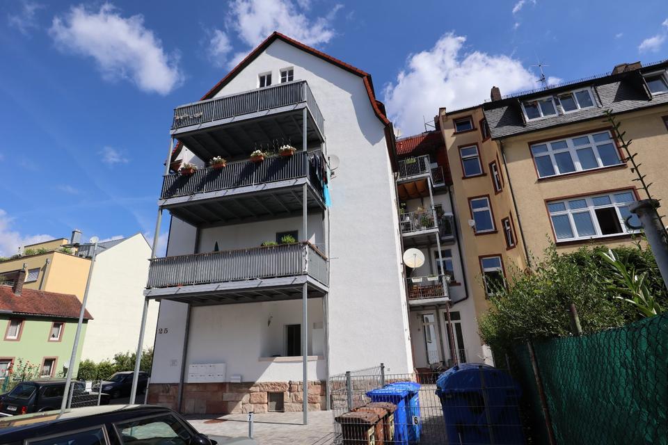 Thumbnail-Gepflegte 3-Zimmer-Wohnung mit Balkon in der Innenstadt