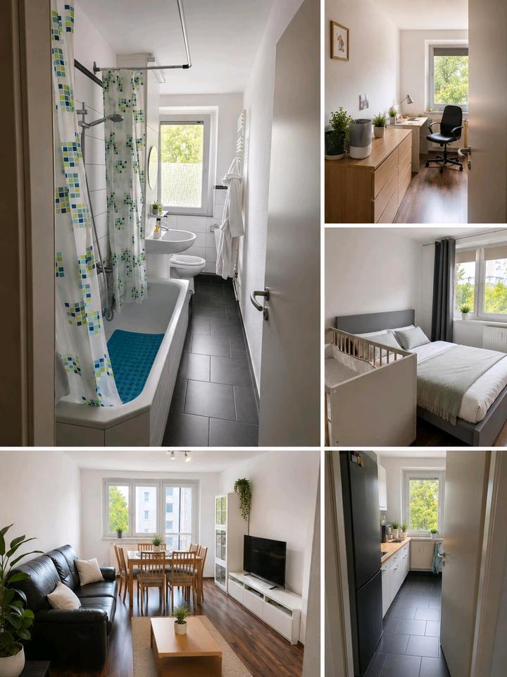Thumbnail-3-Zimmer-Wohnung mit Balkon in Bad Langensalza