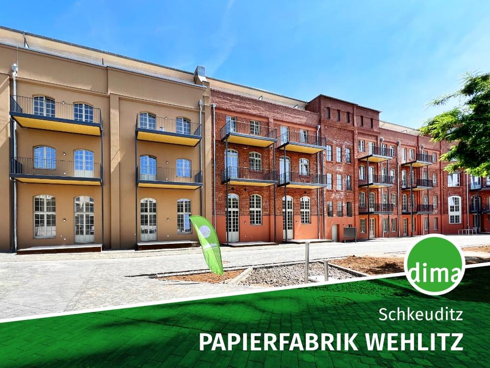 Thumbnail-ERSTBEZUG sanierte Papierfabrik | Familienwohnung mit Loggia am Wasser, 2 Bädern, Stellplatz u.v.m.