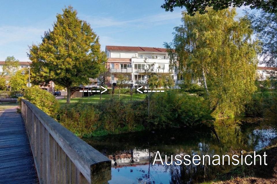 Thumbnail-Exzell. Whg in Bramsche, 104 qm, zentr. & am Fluss-provisionsfrei