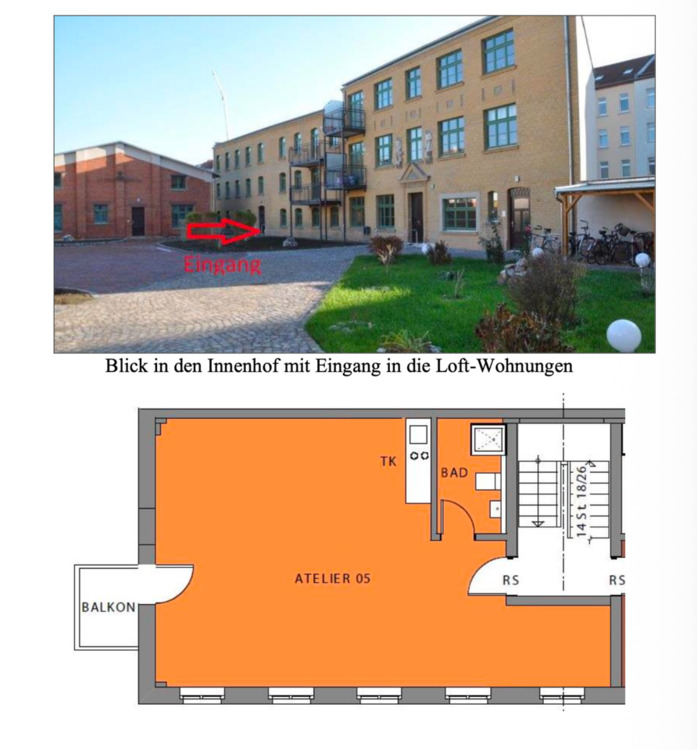 Thumbnail-Büro Atelier mit Flair in Plagwitz