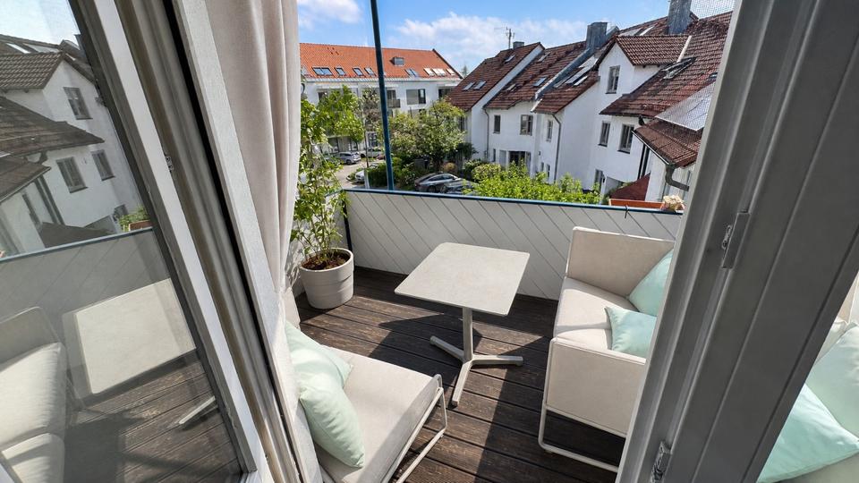 Thumbnail-helle, modernisierte 3-Zimmer Wohnung mit Balkon in Ismaning