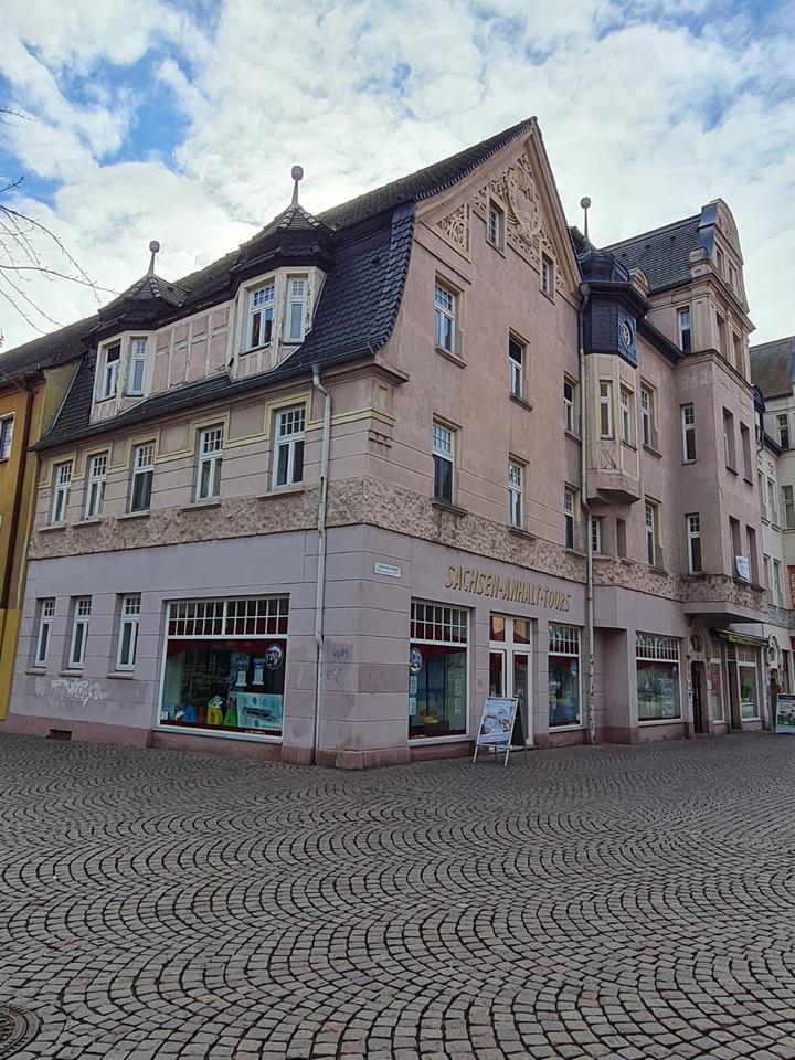Thumbnail-Gewerberäume in Gründerzeit-Geschäftshaus im Zentrum vom Bitterfeld zu vermieten