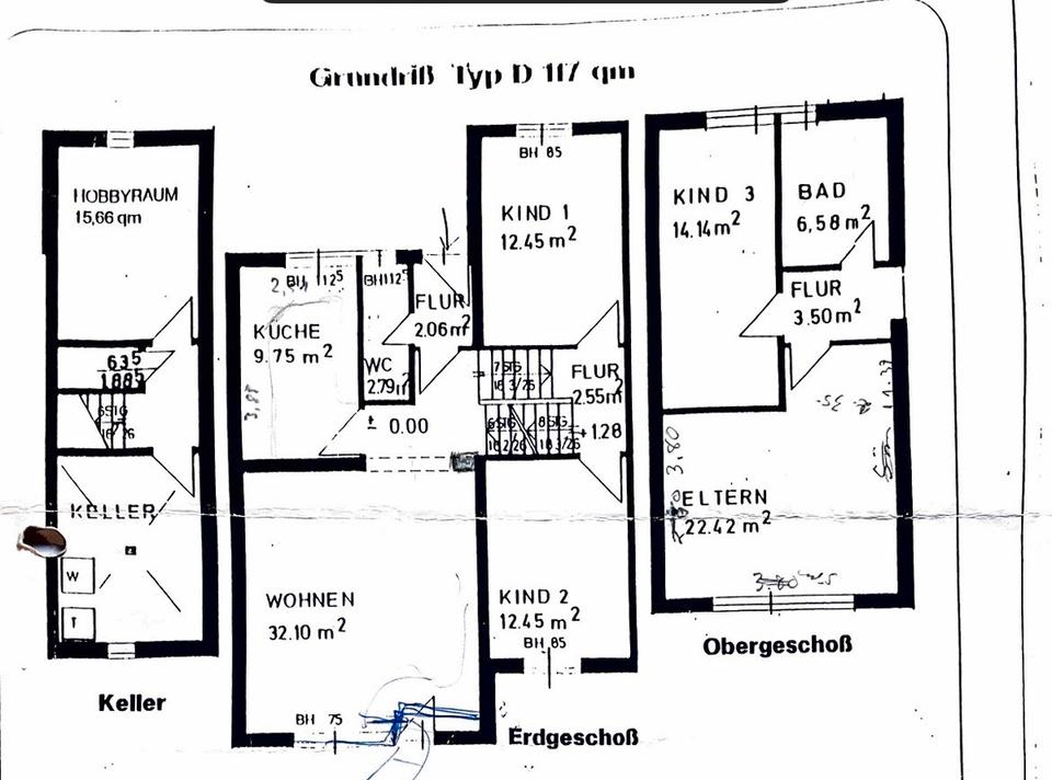 Thumbnail-Reihenhaus mit Garten, Carport