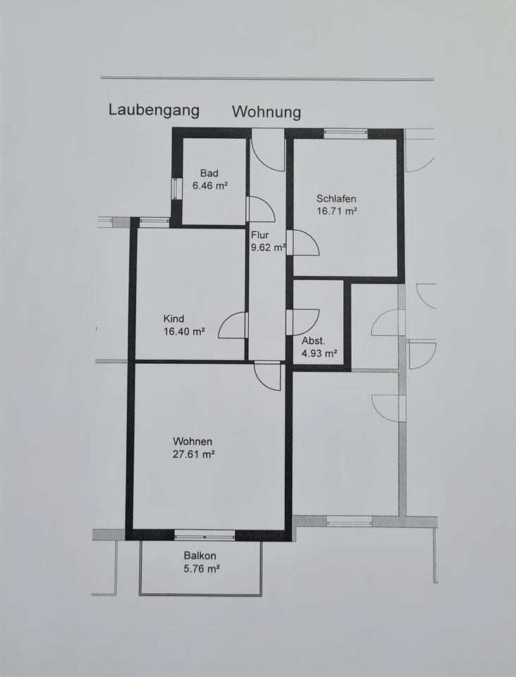 Thumbnail-3-Zimmer-Neubauwohnung mit Einbauküche