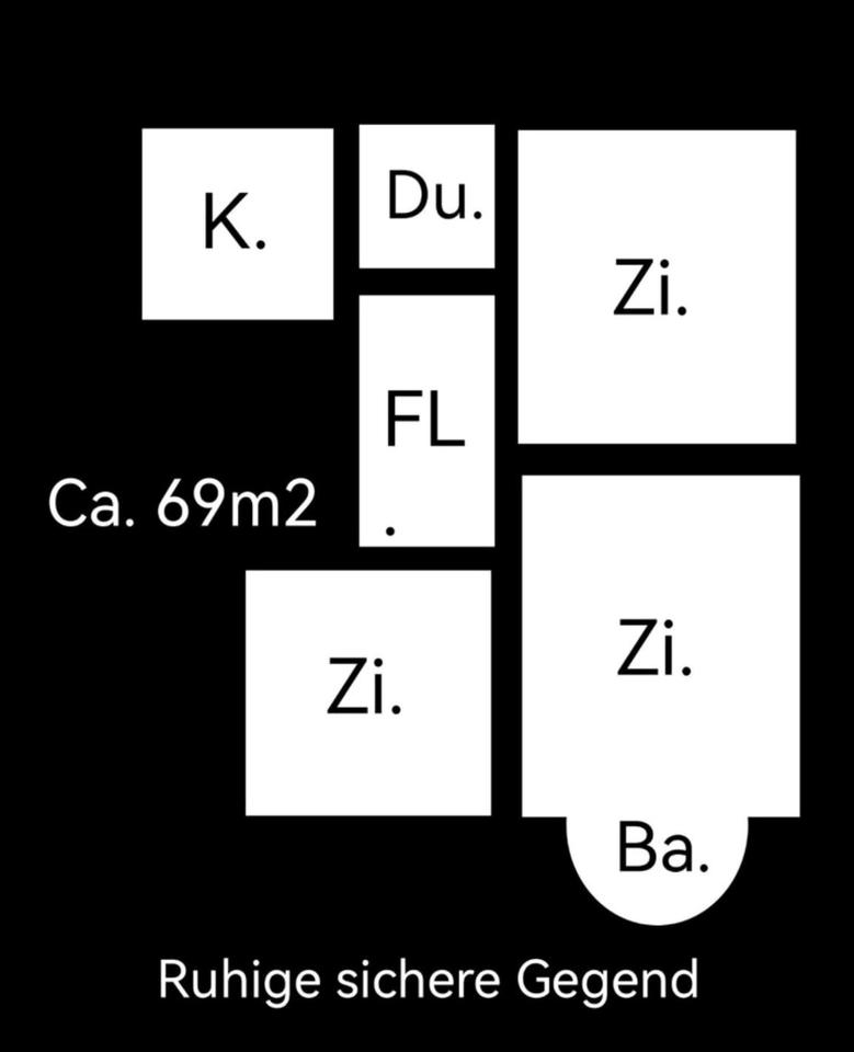 Thumbnail-Ab Mai 69 m2 Wohnung im Doppelhaus Greifswald Gute ruhige Lage