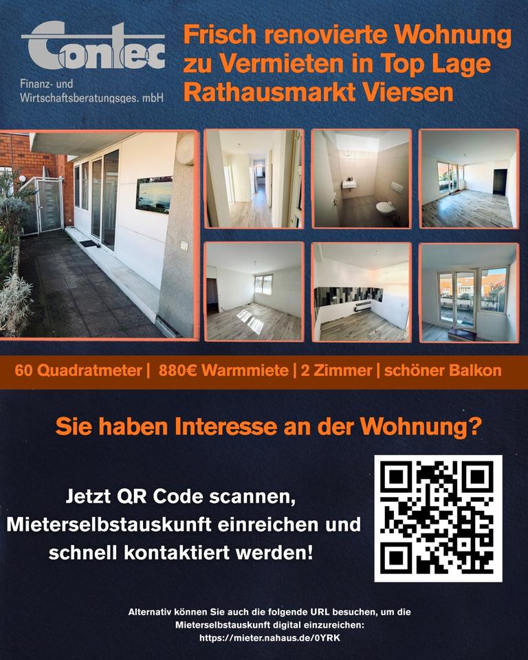 Thumbnail-60 QM RENOVIERTE WOHNUNG ZU VERMIETEN