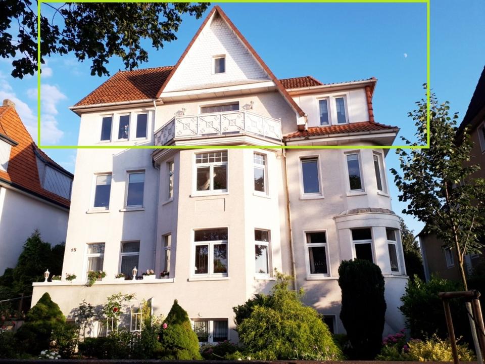 Thumbnail-Sonnige 4-Zimmer Wohnung in Bad Nenndorf mit EBK, Balkon, Garage