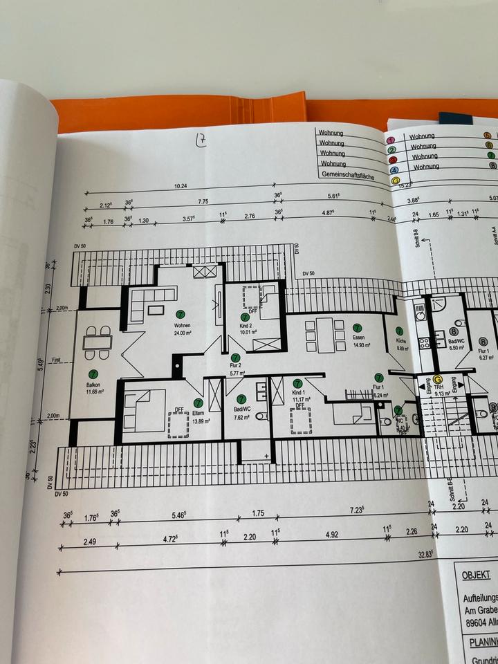 Thumbnail-Großzügige 4-Zimmer Dachwohnung ca 110m2