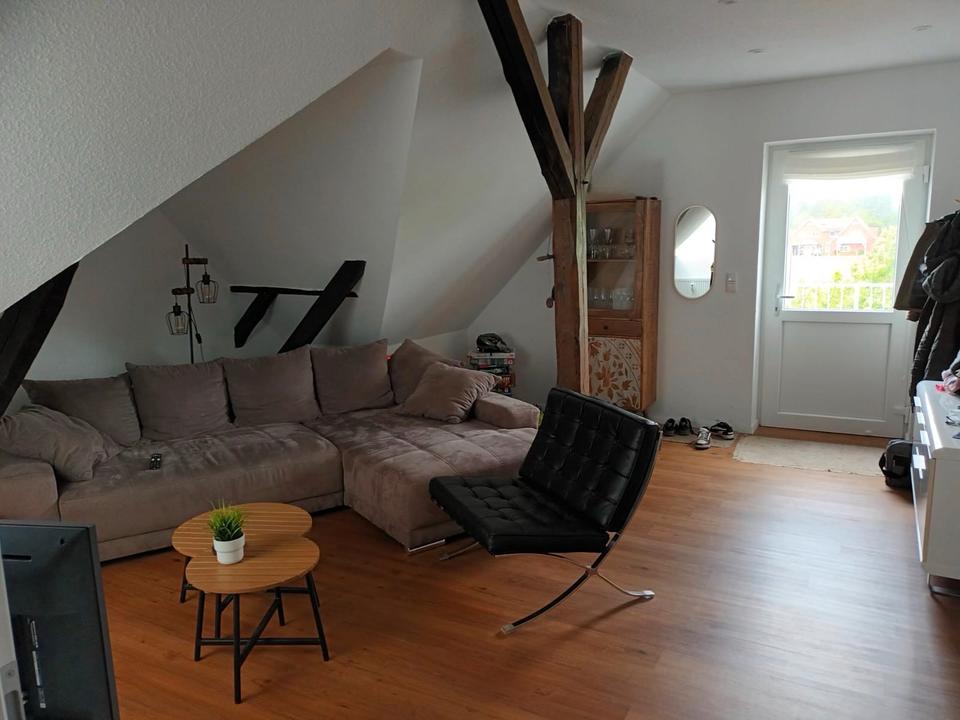 Thumbnail-Charmante Dachgeschosswohnung mit großer Terrasse & Gartenanteil