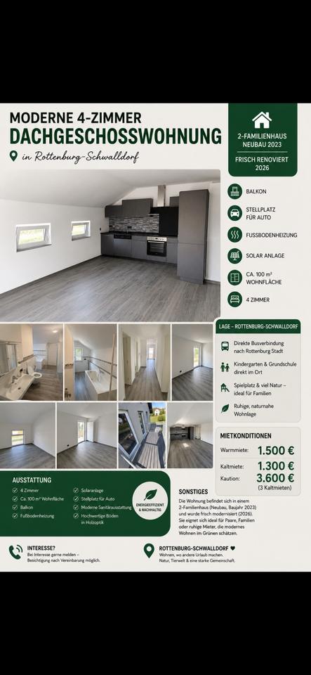 Thumbnail-Wohnung zur Miete In Rottenburg