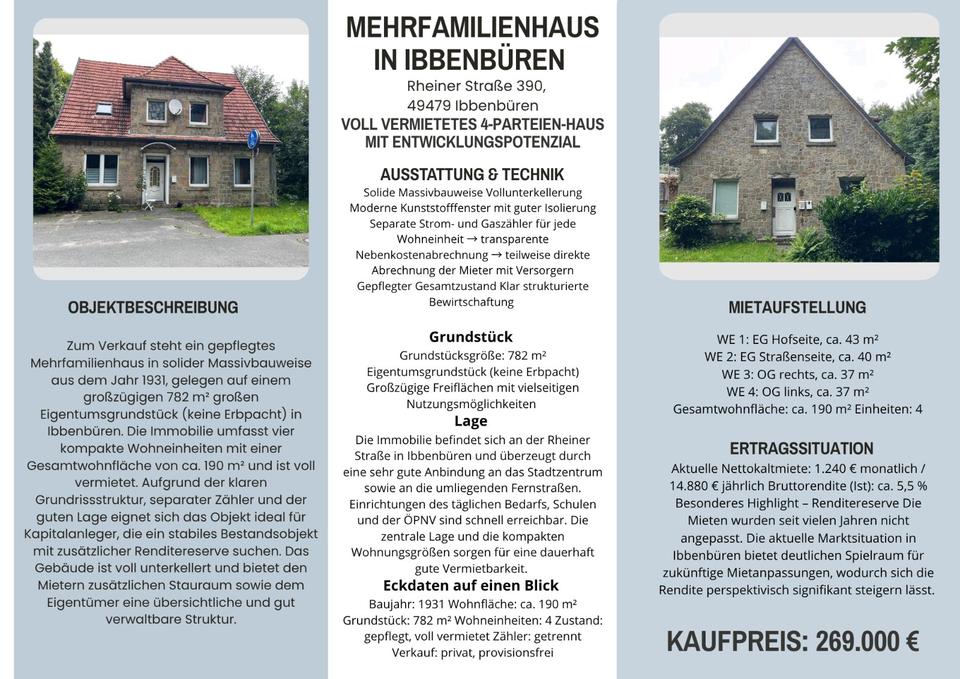 Thumbnail-4 Familienhaus Mehrfamilienhaus in Ibbenbüren