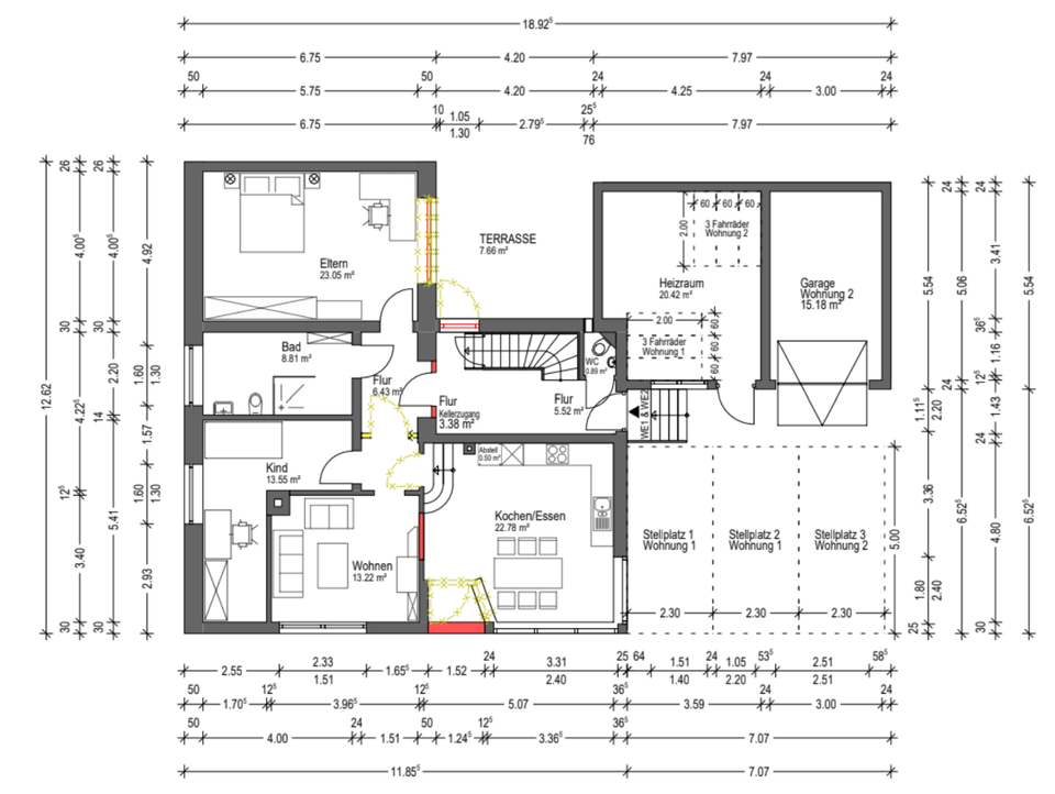 Thumbnail-Moderne Erdgeschosswohnung in Fürstenberg ab Ende 2026 zu vermiet