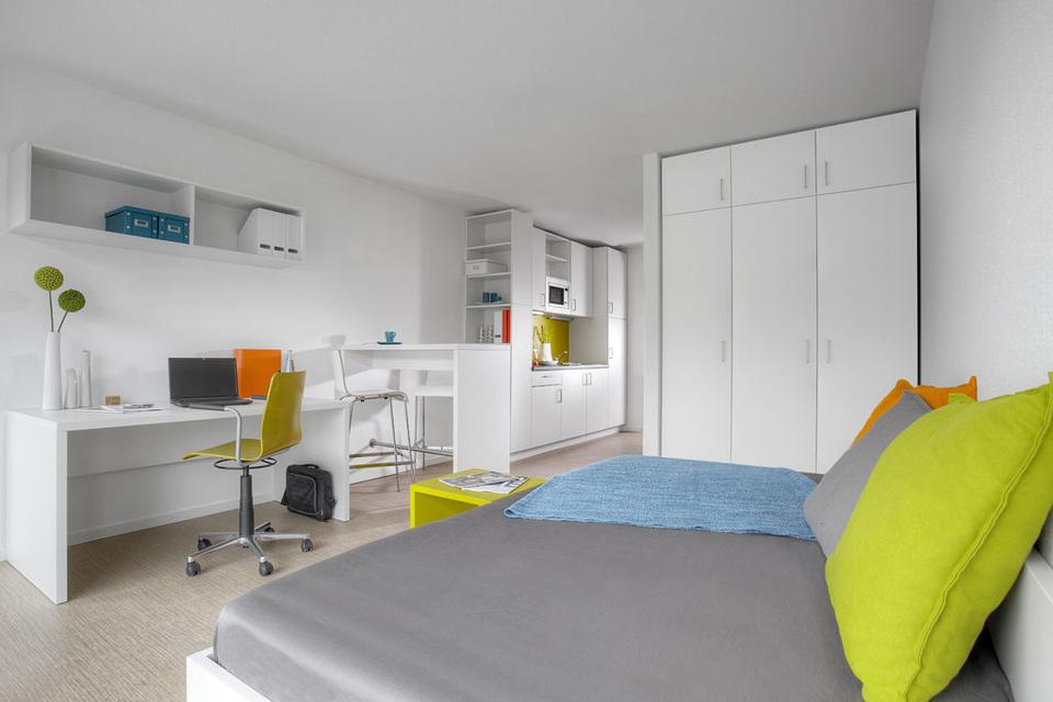 Thumbnail-Wohnung - Einzimmerapartment in Marburg - möbliert