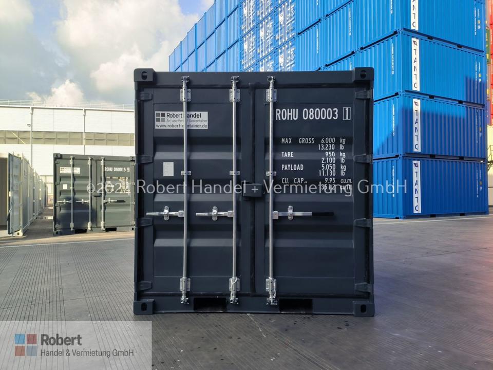 Thumbnail-NEU 8 Fuß Lagercontainer, Seecontainer, Container; Baucontainer, Materialcontainer