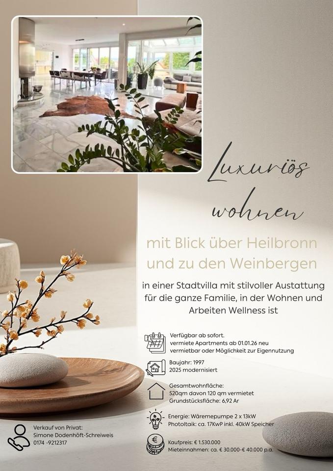 Thumbnail-Luxuriös Wohnen mit Blick über Heilbronn