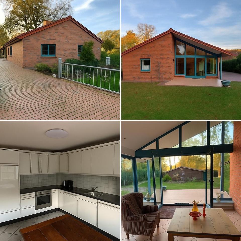 Thumbnail-Einfamilienhaus mit großem Wintergarten zur Miete