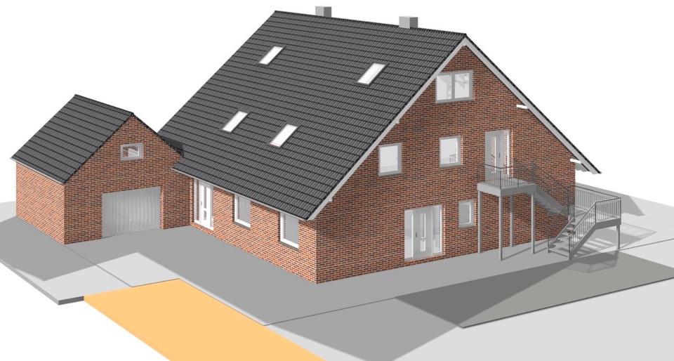 Thumbnail-Maisonette Wohnung im 1.OG und DG mit Balkon saniert in Rees