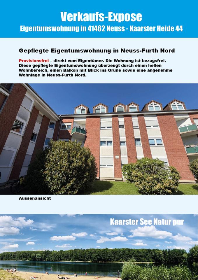 Thumbnail-Gepflegte Eigentumswohnung in Neuss-Furth NordEigentums-Wohnung