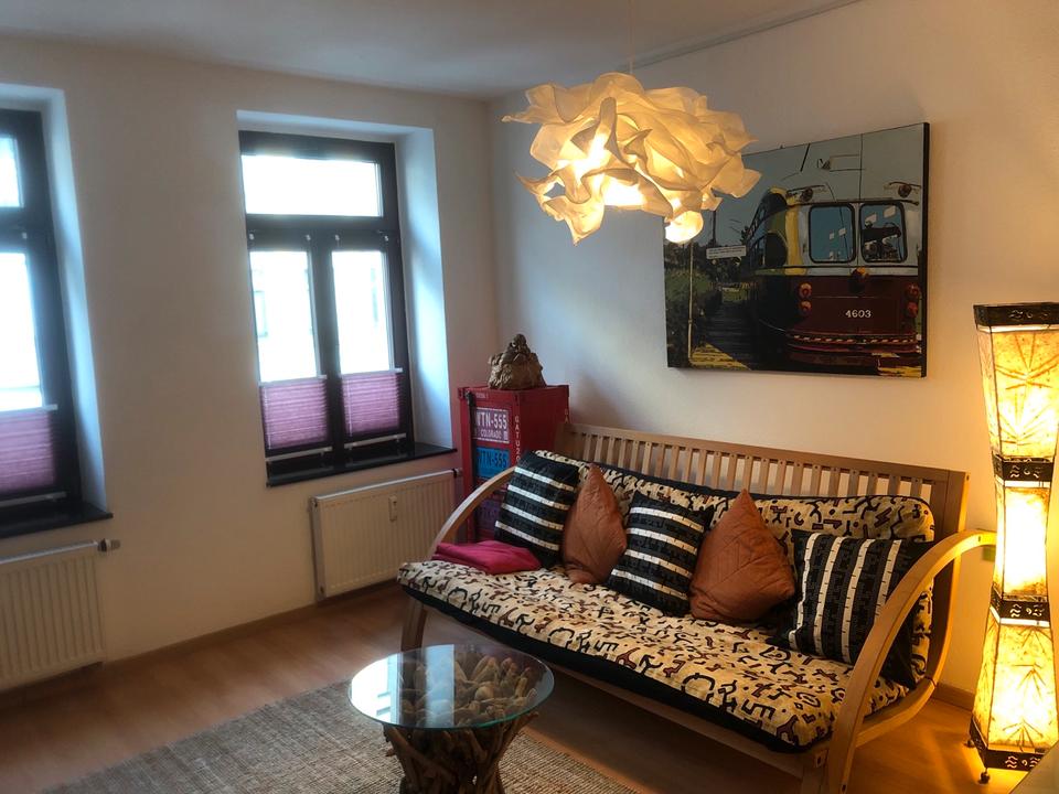 Thumbnail-ruhige 2 Zi.Wohnung möbl., zeitl. befristet Leipzig Altlindenau