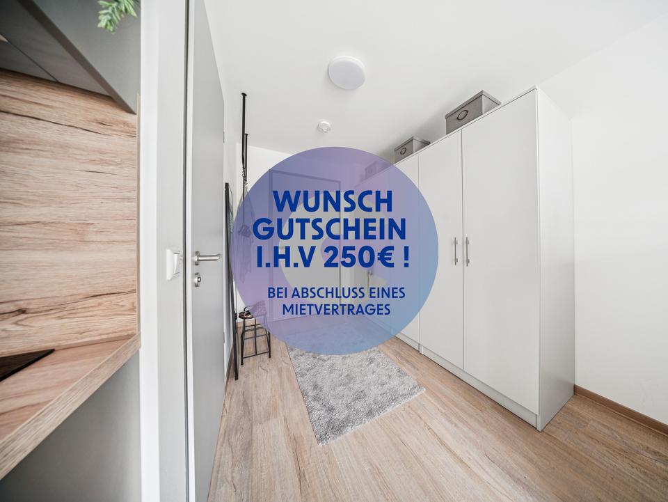 Thumbnail-Möbliertes 1-Zimmer-Apartment mit All-In-Miete + 250€ on top!