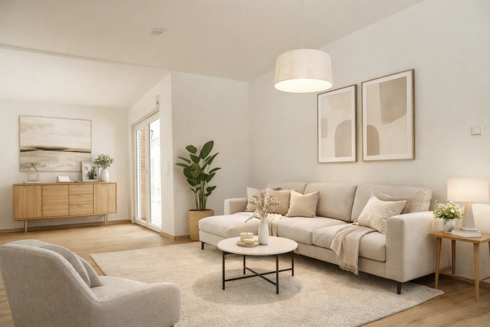 Thumbnail-Moderne 2-Zimmer-Erdgeschosswohnung in ruhiger Lage - Lunestedt