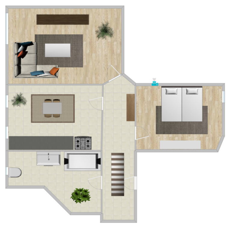 Thumbnail-Gemütliche 2-Zimmer-Wohnung